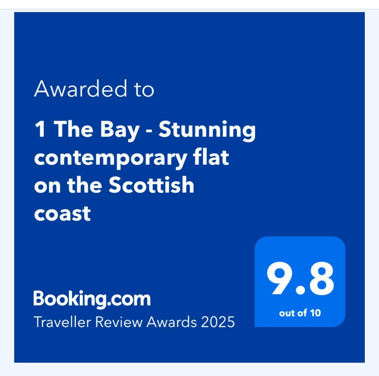 1 The Bay - Stunning Contemporary Flat On The Scottish Coast Appartement Coldingham Buitenkant foto